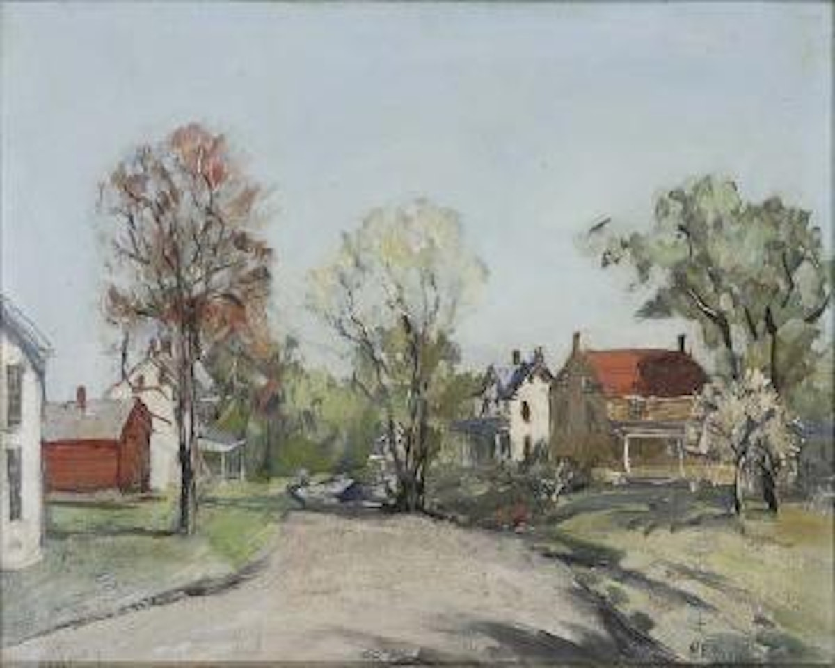 Richlandtown Street by Walter Emerson Baum