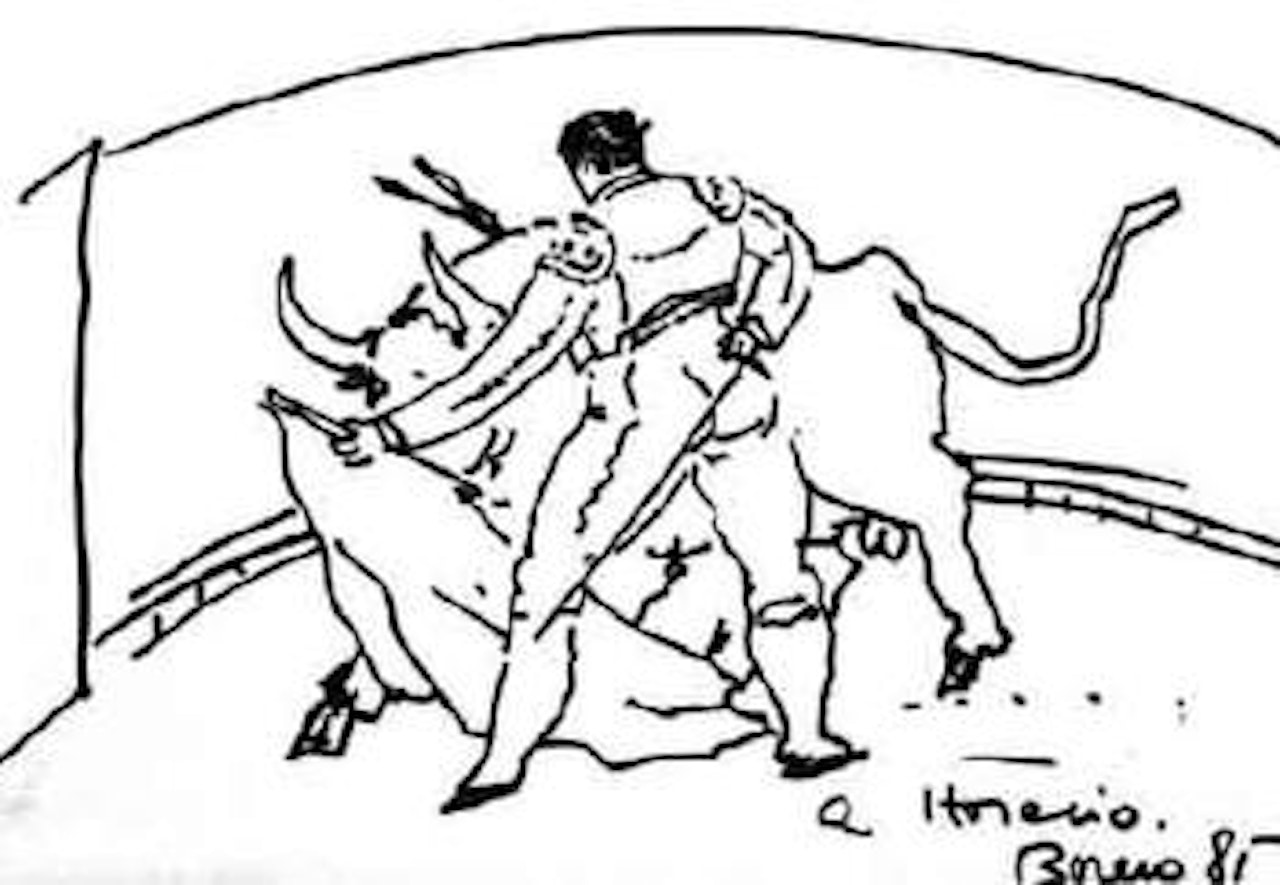 Corrida by Fernando Botero