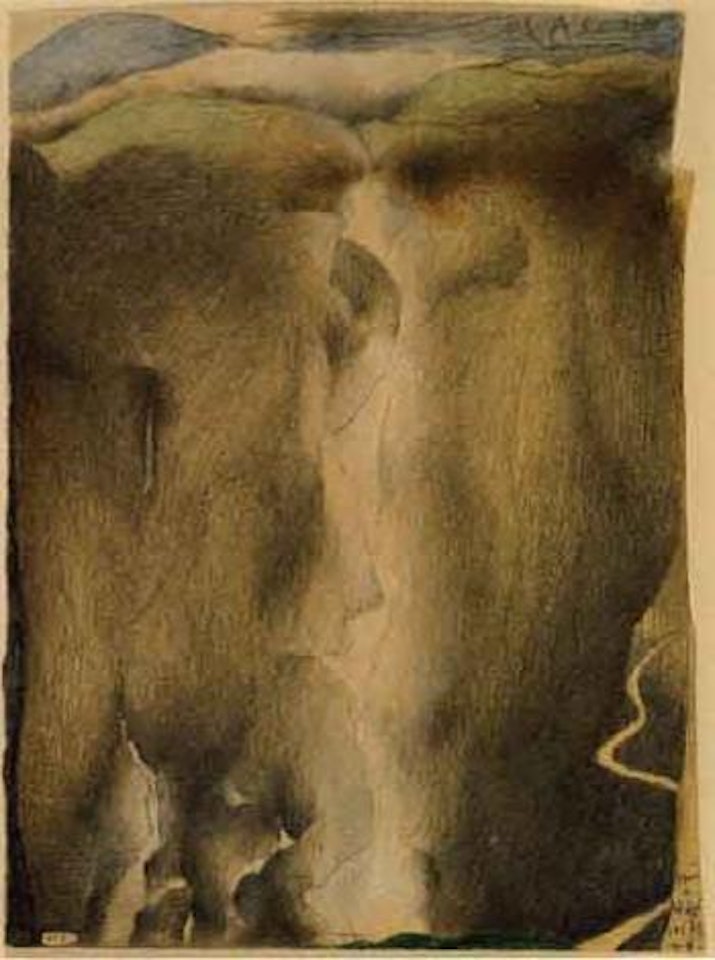 Stone and water by Horst Janssen