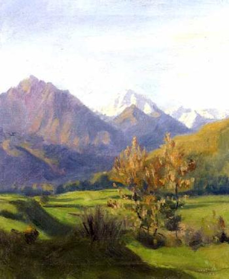 Serles and the Habicht by Max Weiler