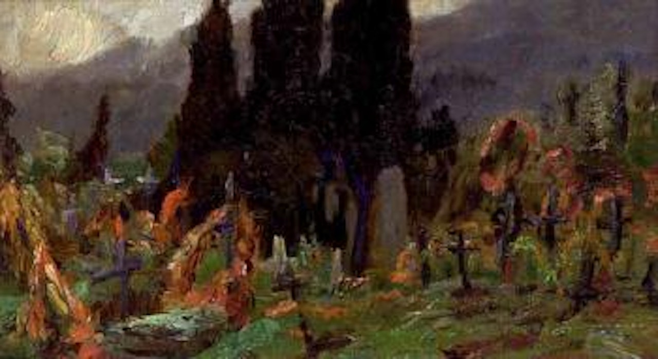 Cemetery by Olga Wisinger-Florian