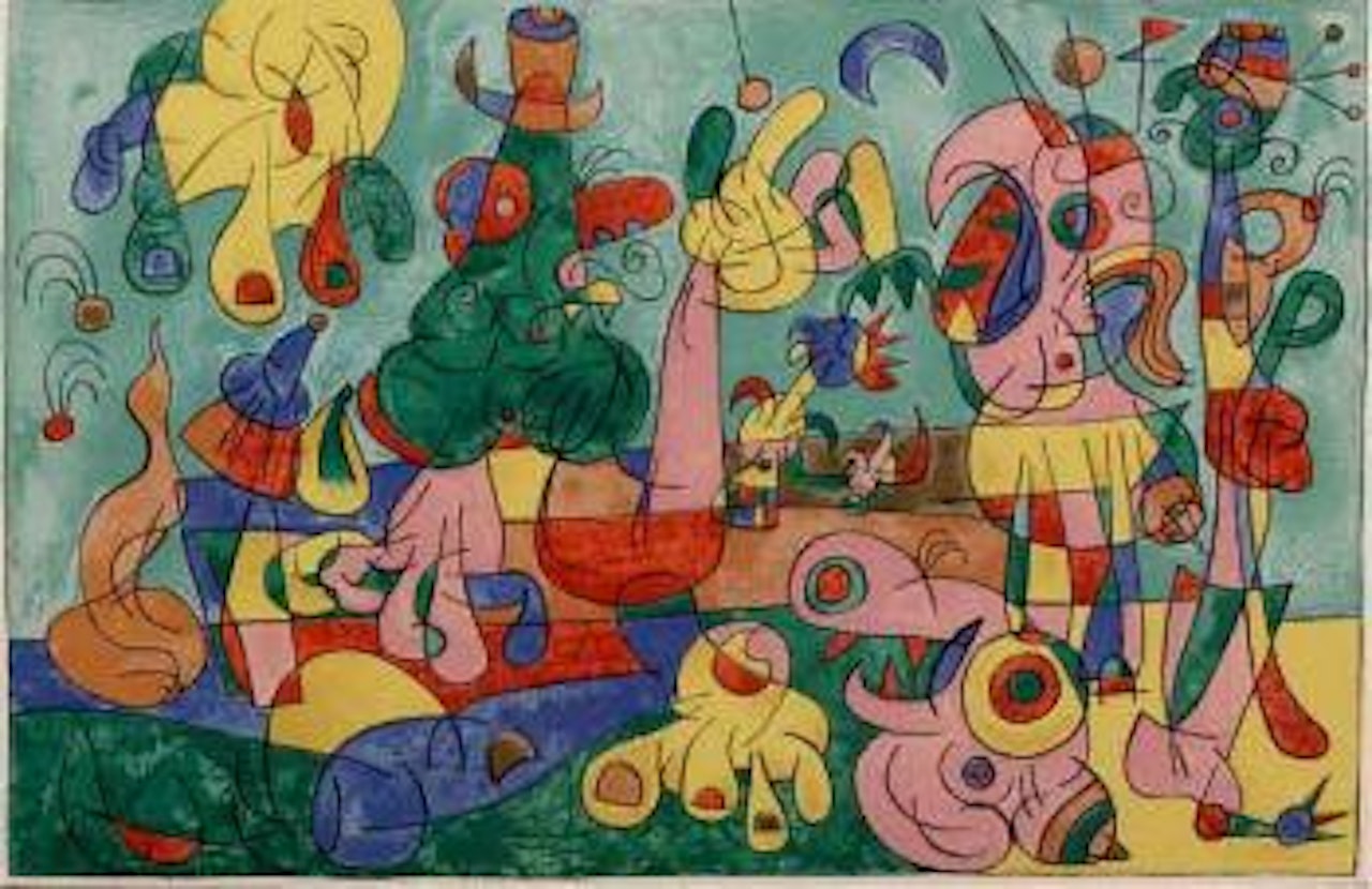 Ubu roi by Joan Miró