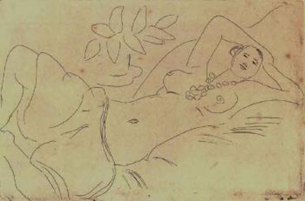Odalisque couchee by Henri Matisse