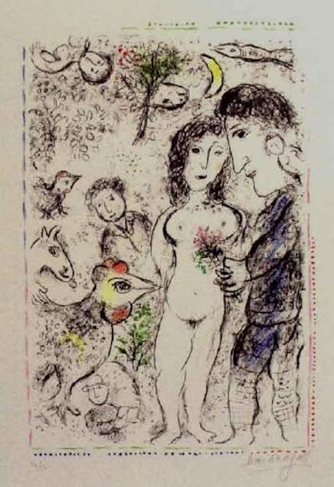 Recollections of a spring by Marc Chagall