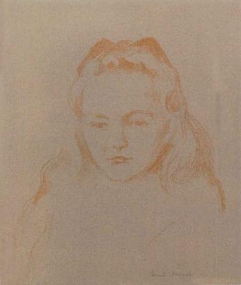 Ottilie schiefler by Edvard Munch