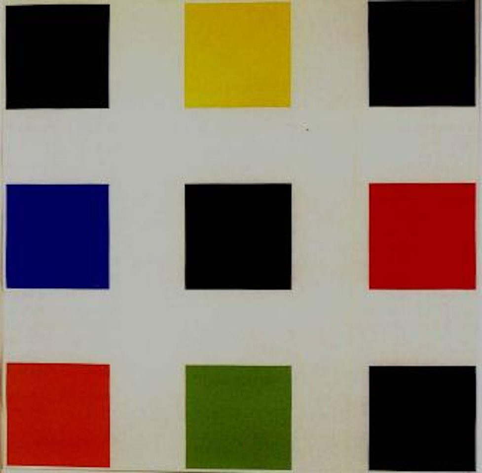 Nine squares by Ellsworth Kelly