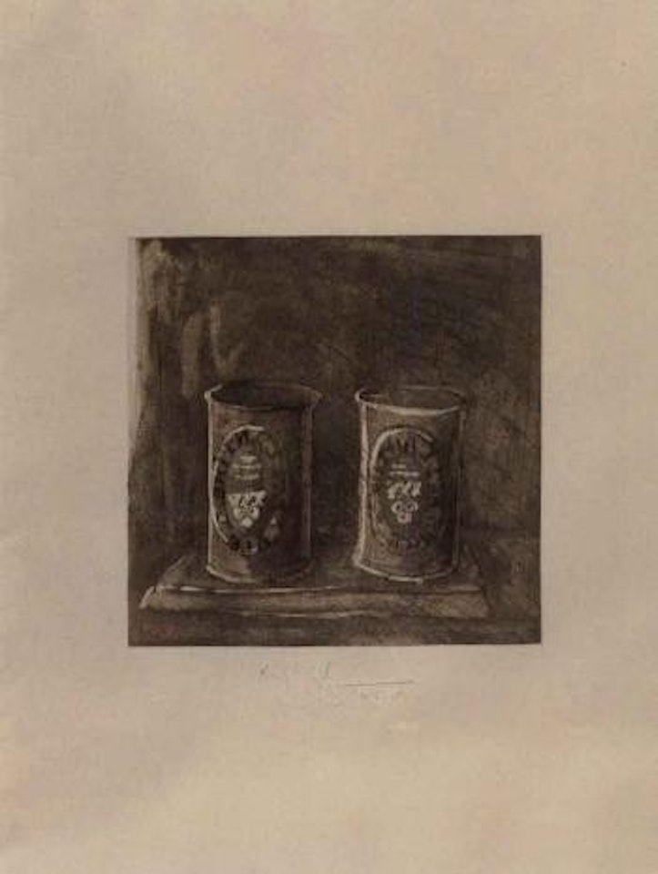 Ale can by Jasper Johns
