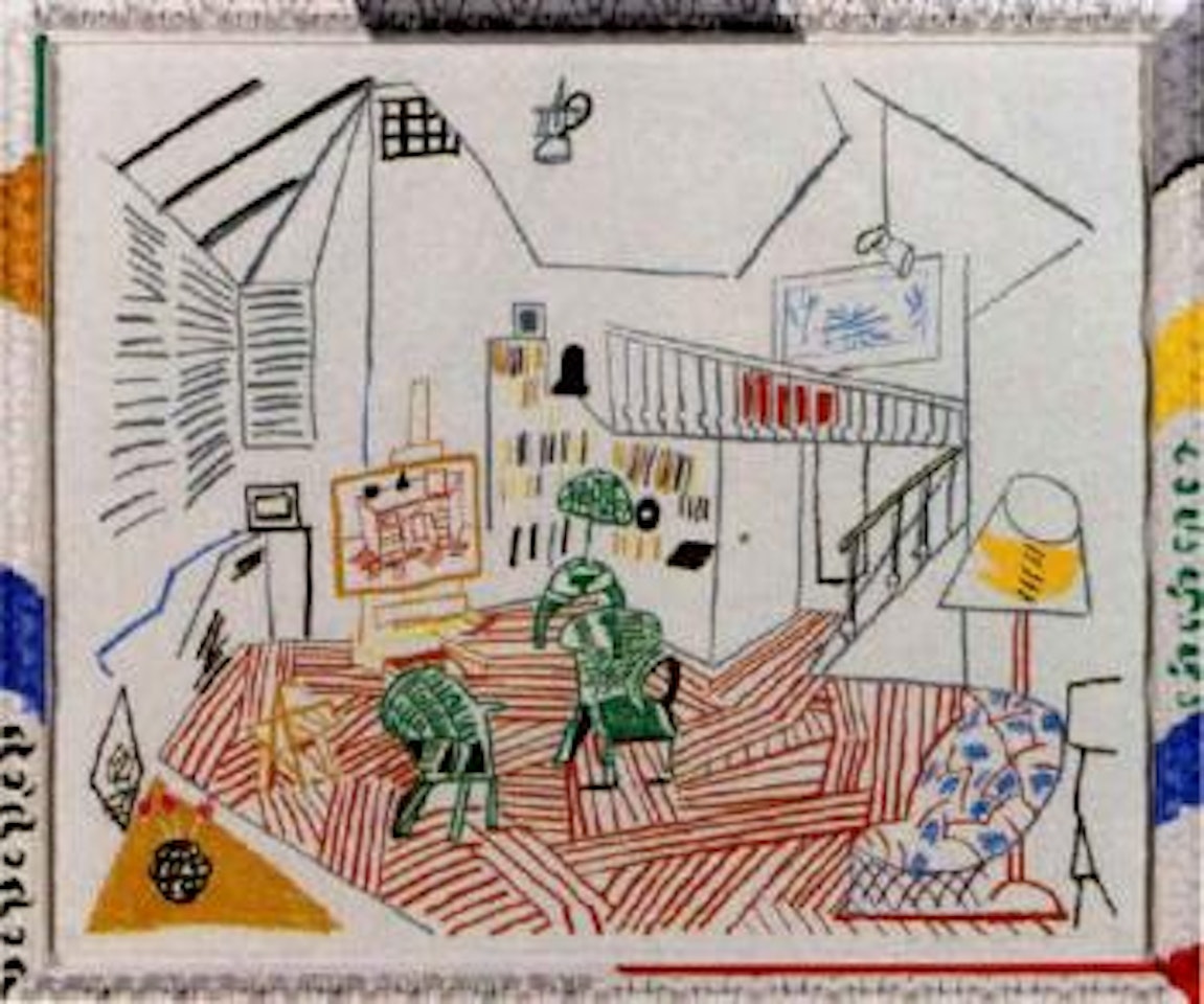 Pembroke studio by David Hockney