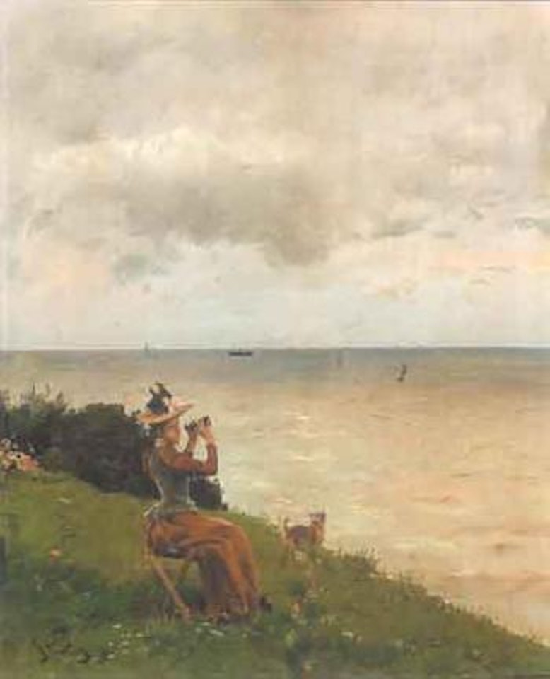 A la mer by Alfred Stevens