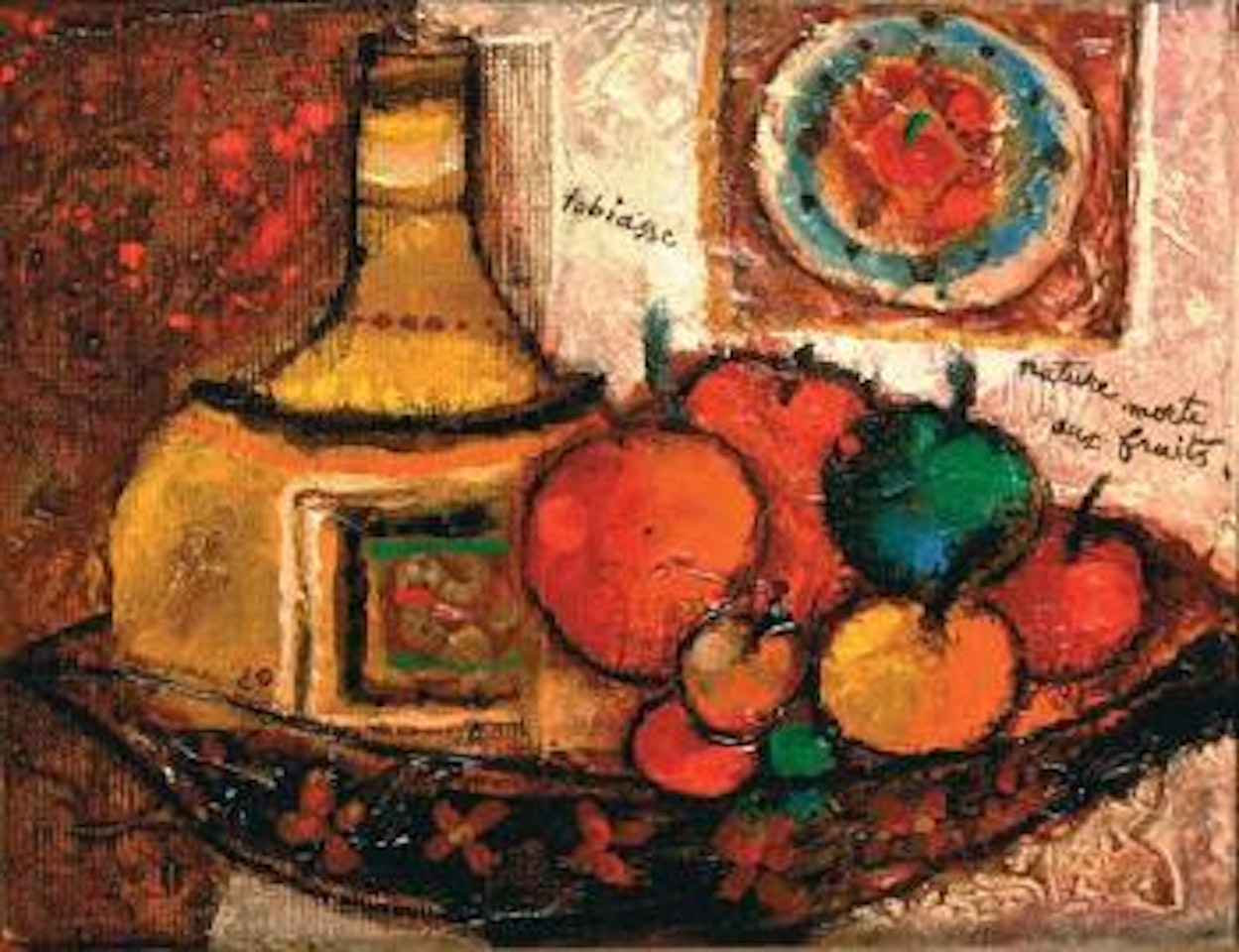 Nature morte aux fruits by Théo Tobiasse