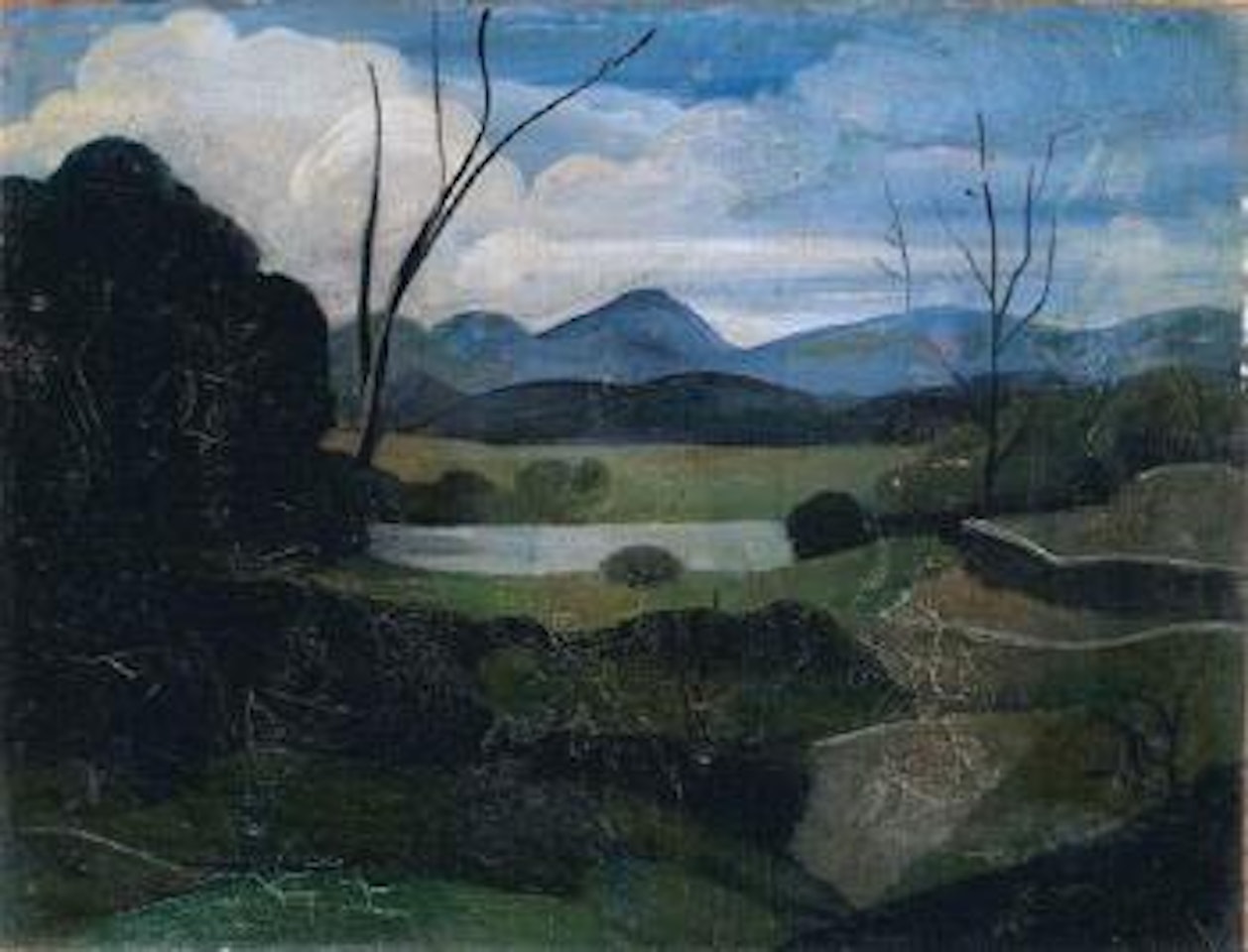 Paysage au lac by Andre Derain