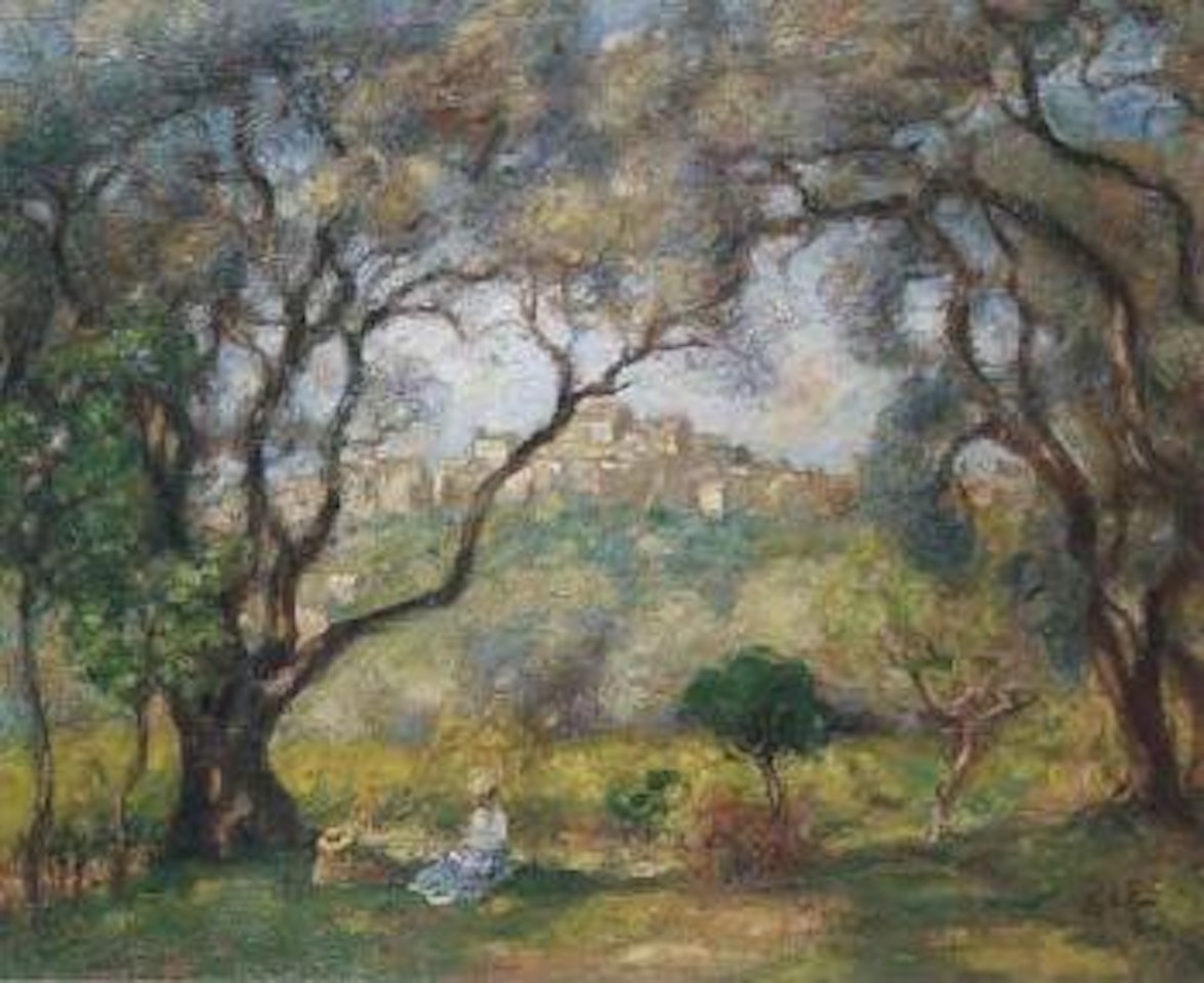 Vue de Cagnes-sur-Mer by Georges d’Espagnat
