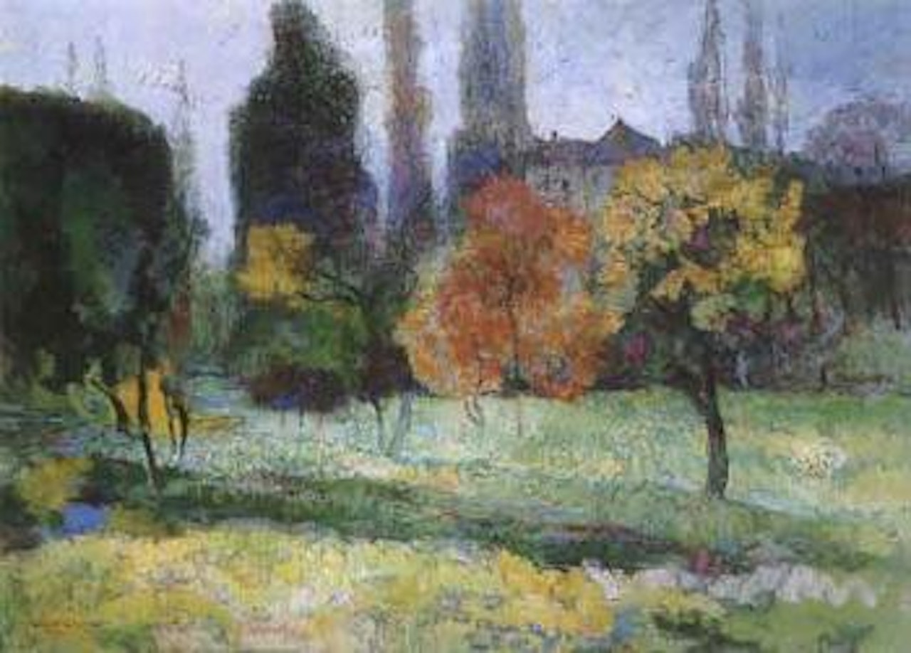 Maison dans les arbres by Victor Charreton
