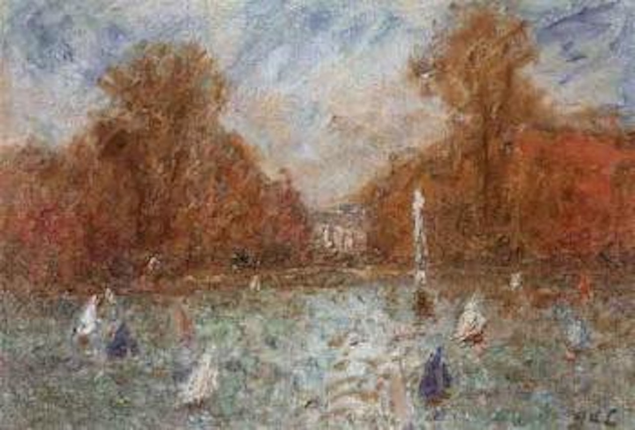 Bassin des Tuileries by Georges d’Espagnat