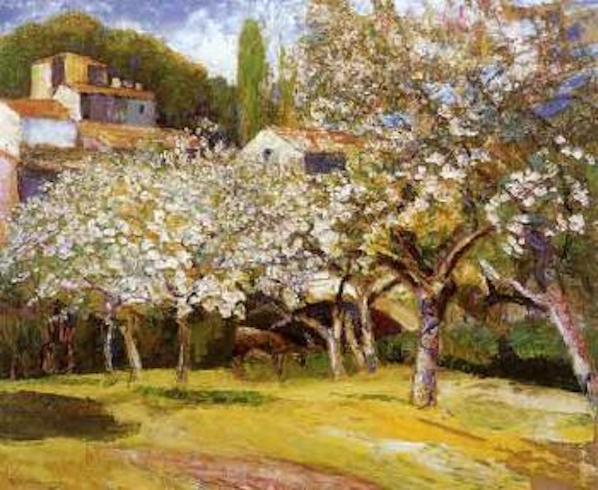 Verger en fleurs by Victor Charreton