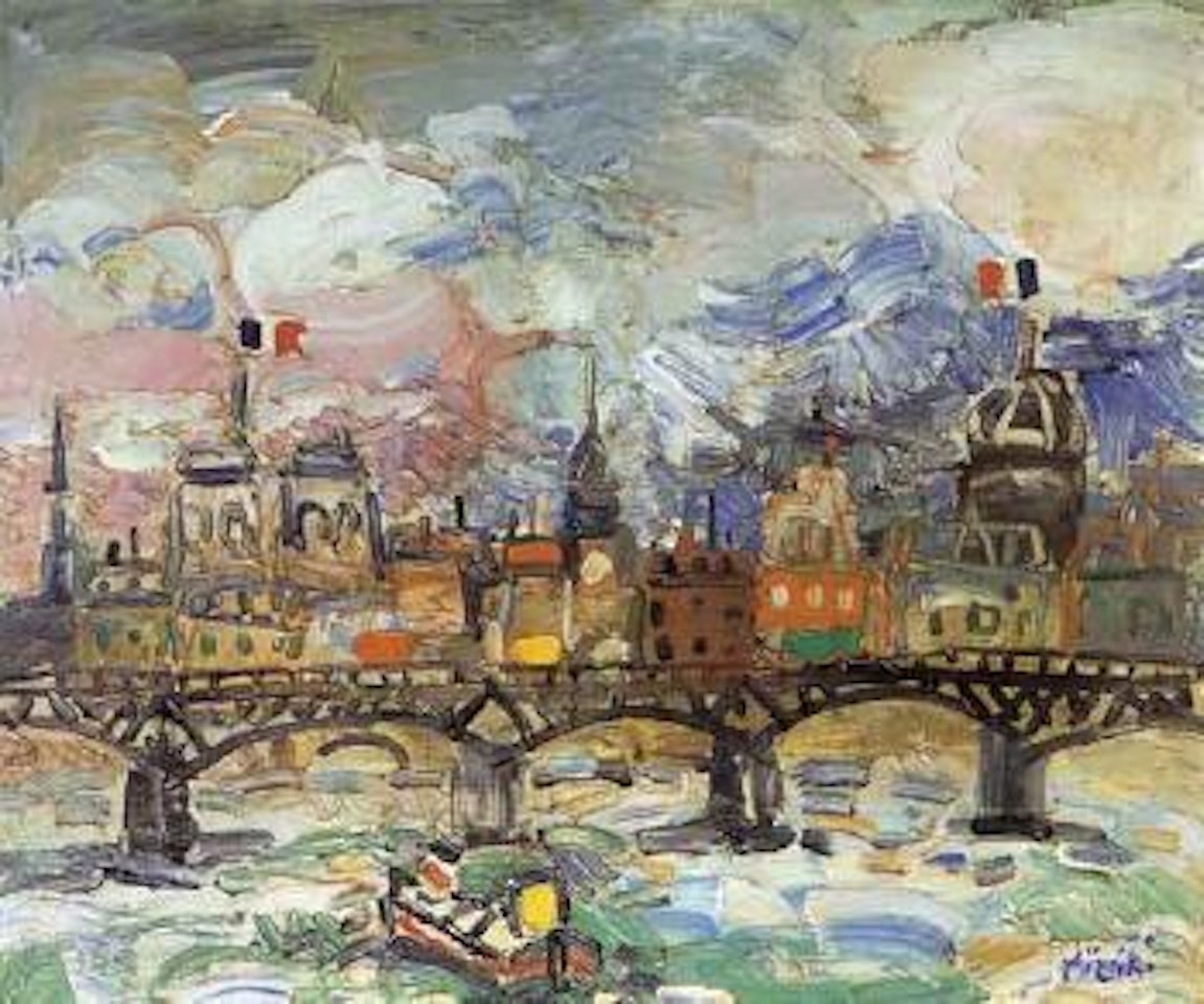 Paris, Passerelle des Arts by Paul Aizpiri