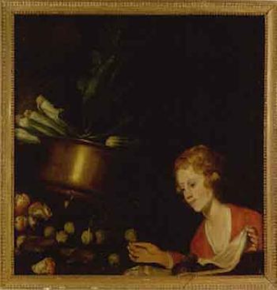 Still lives with vegetables by Neapolitan School