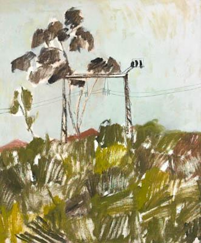 Queensland landscape by Sidney Nolan