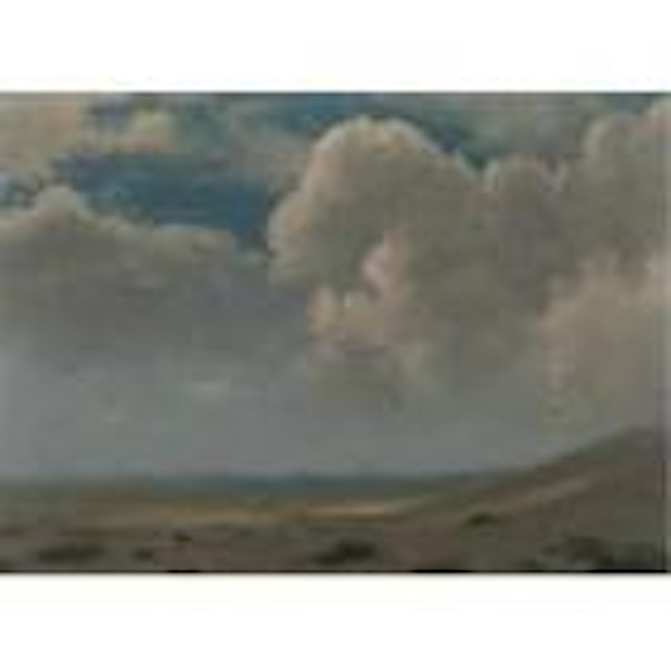 Dunes and clouds by Albert Bierstadt