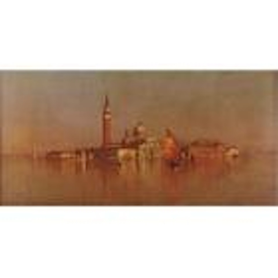 San Giorgio, Venice by Sanford Robinson Gifford