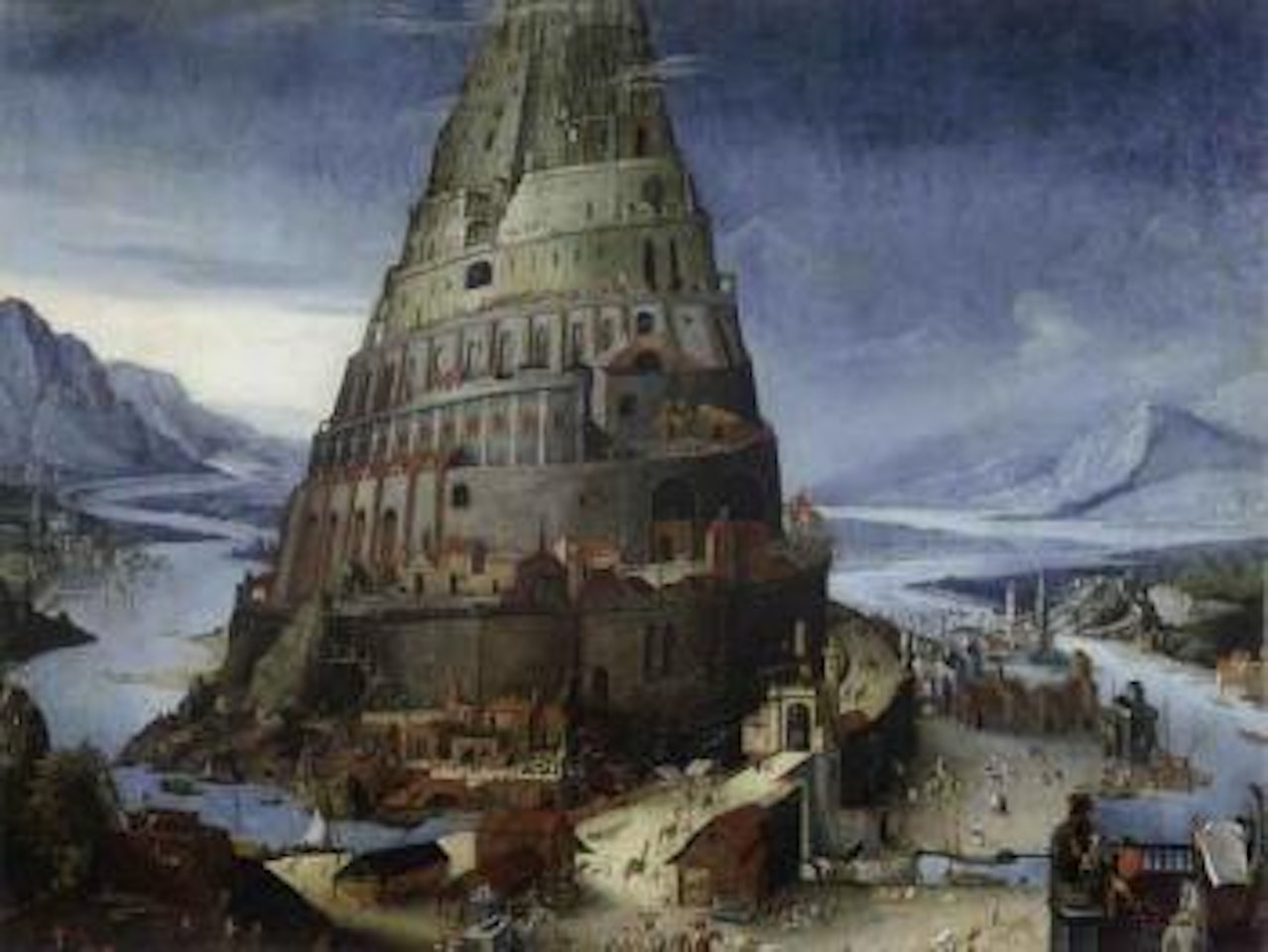 The Tower of Babel by Tobias Verhaecht