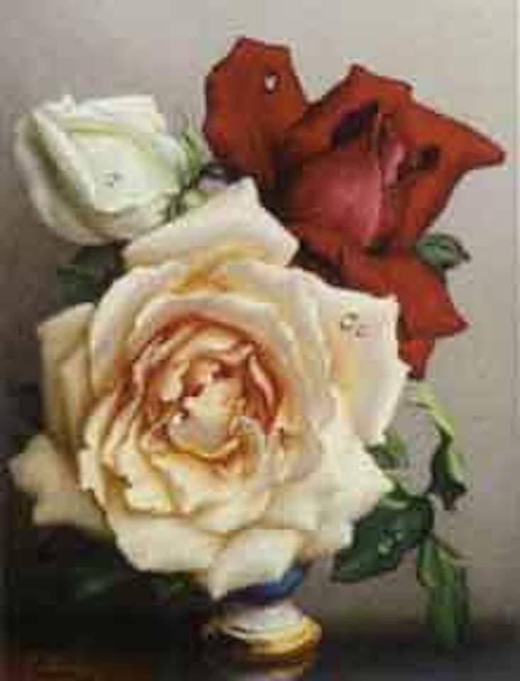 Still life with roses by Irene Klestova