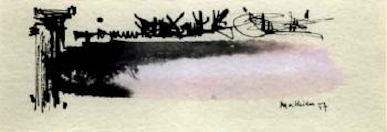 Composition by Georges Mathieu