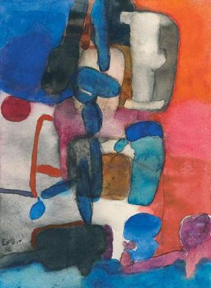 Aquarelle no 603 by Maurice Esteve