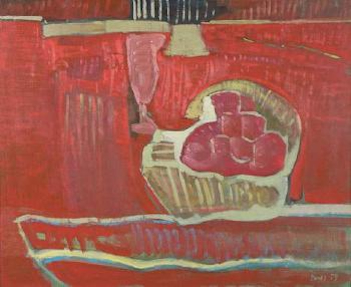 Nature morte aux fraises by Francisco Bores
