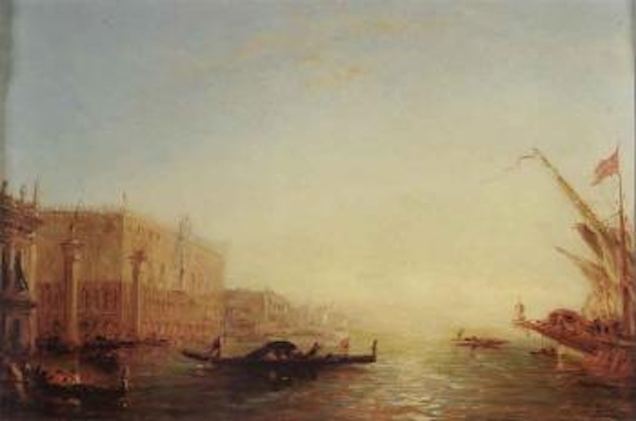 Grand Canal, Venice by Félix Ziem