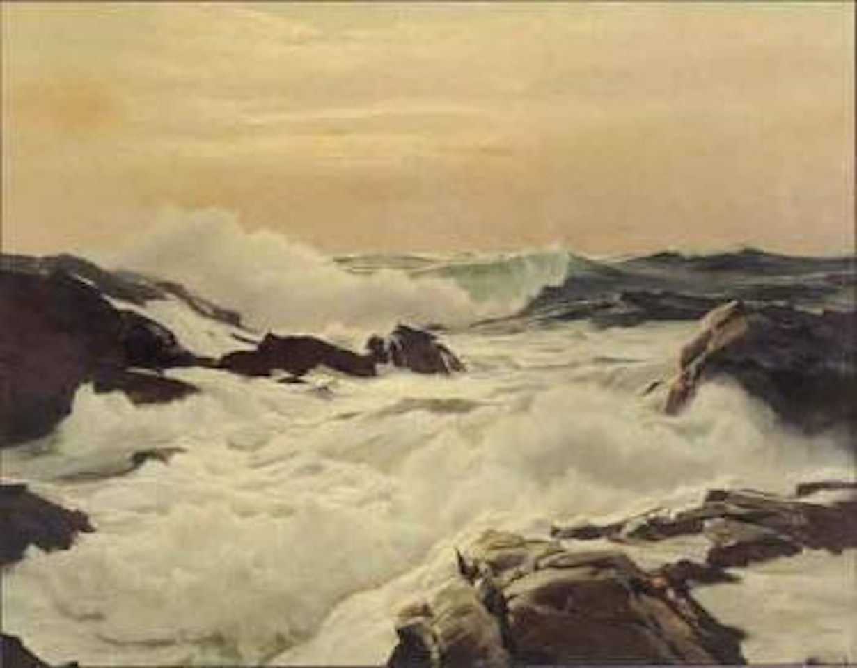 Bright foam by Frederick Judd Waugh