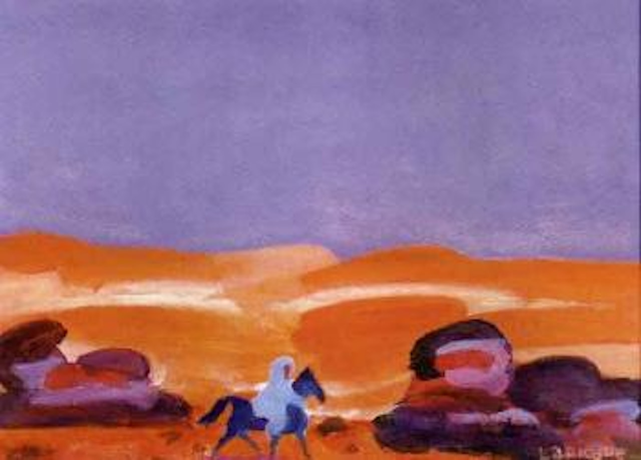La nuit dans le desert by Charles Lapicque