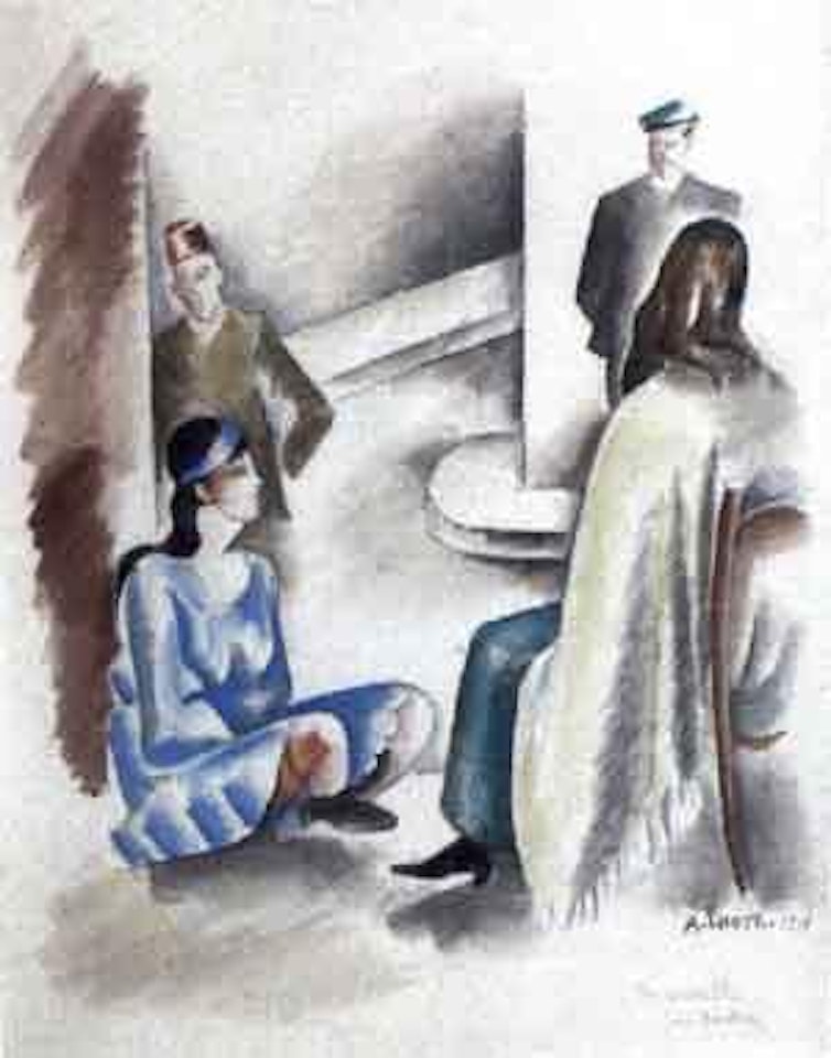 Marseille, rue Bouterie by André Lhote