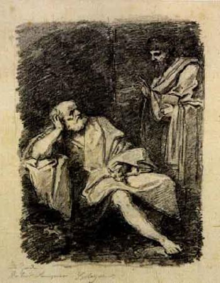 Les Apotres Pierre et Paul by Jean-Honoré Fragonard