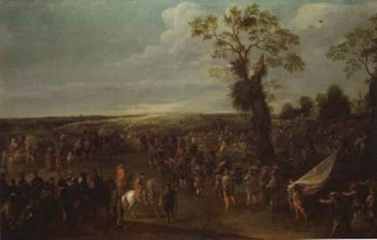 Battle in the Flanders by Cornelis de Wael