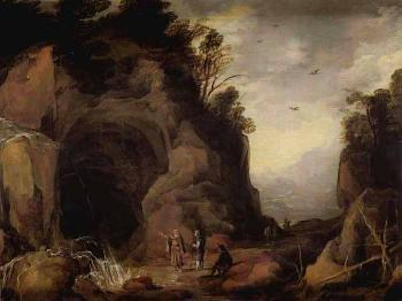 Cave entrance by Joos de Momper the Younger