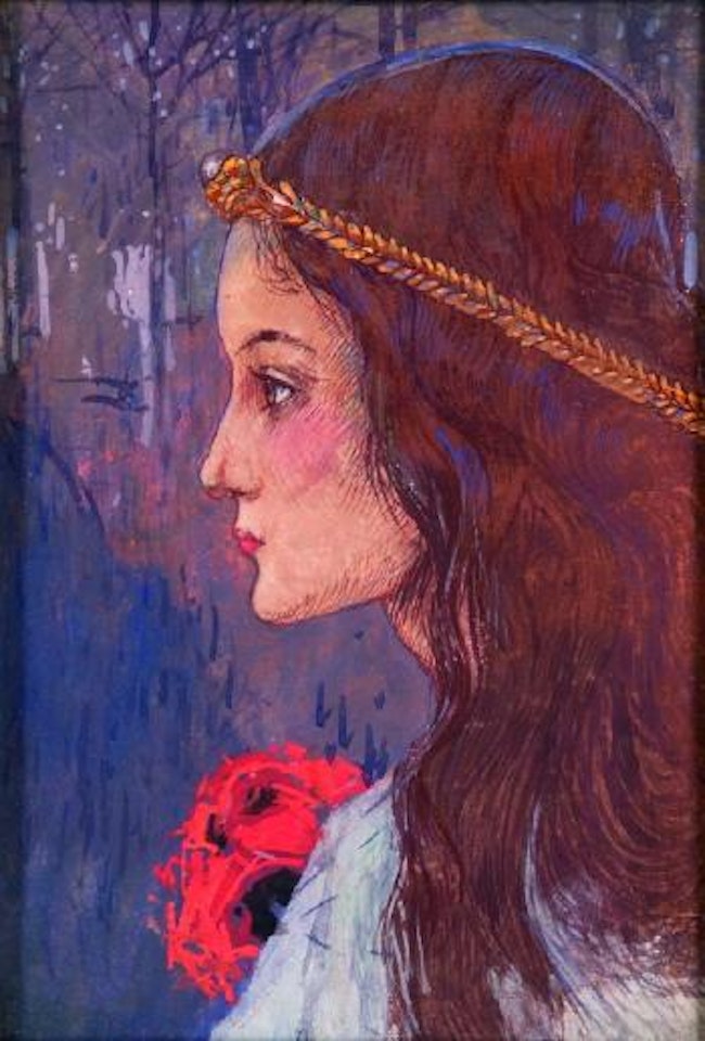 Ophelie by Gustave Adolf Mossa