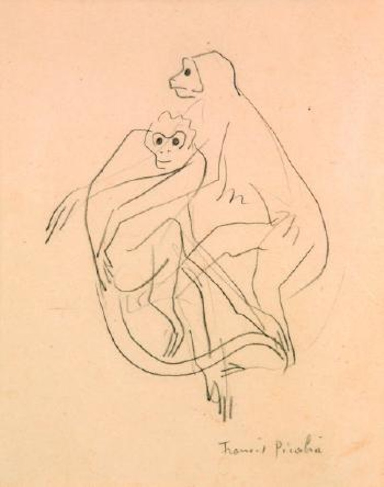 Deux singes by Francis Picabia