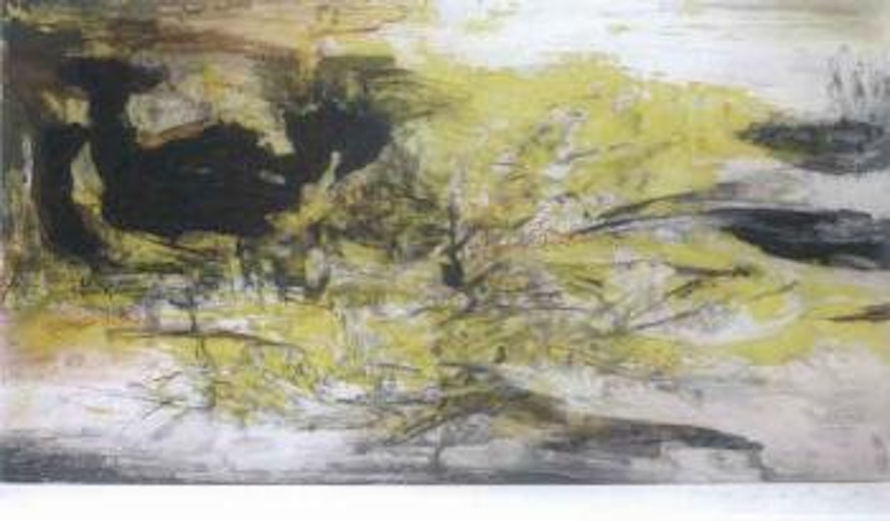 Composition by Zao Wou-Ki