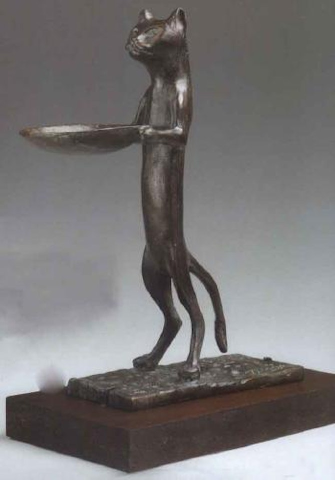 Chat maitre d'hotel by Diego Giacometti