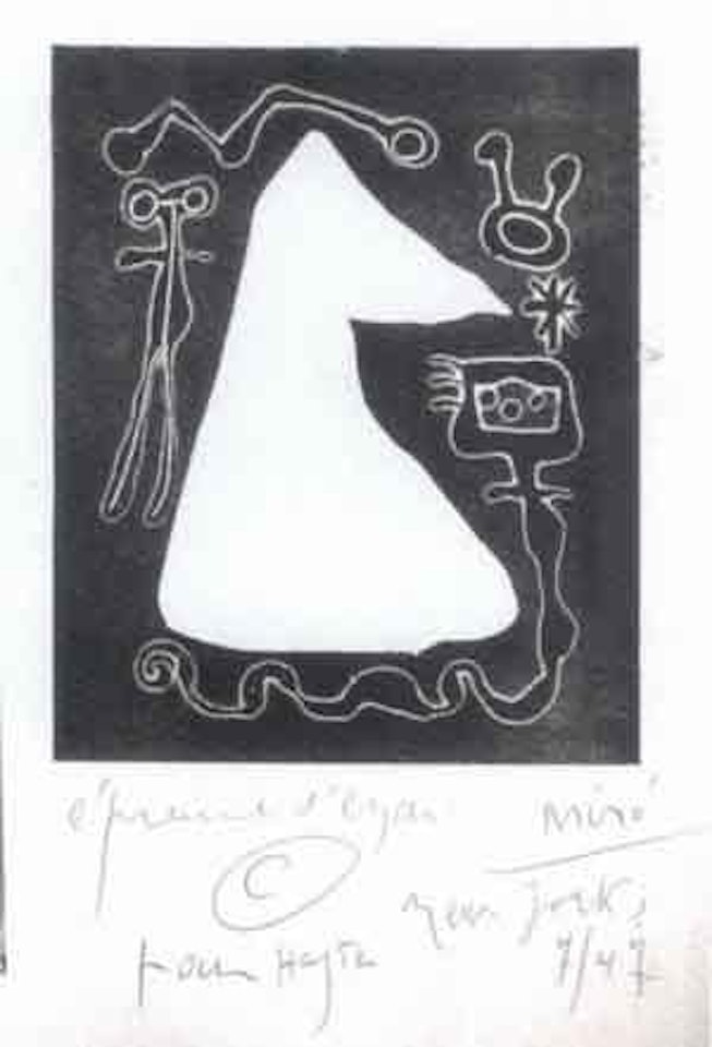 Antitete by Joan Miró