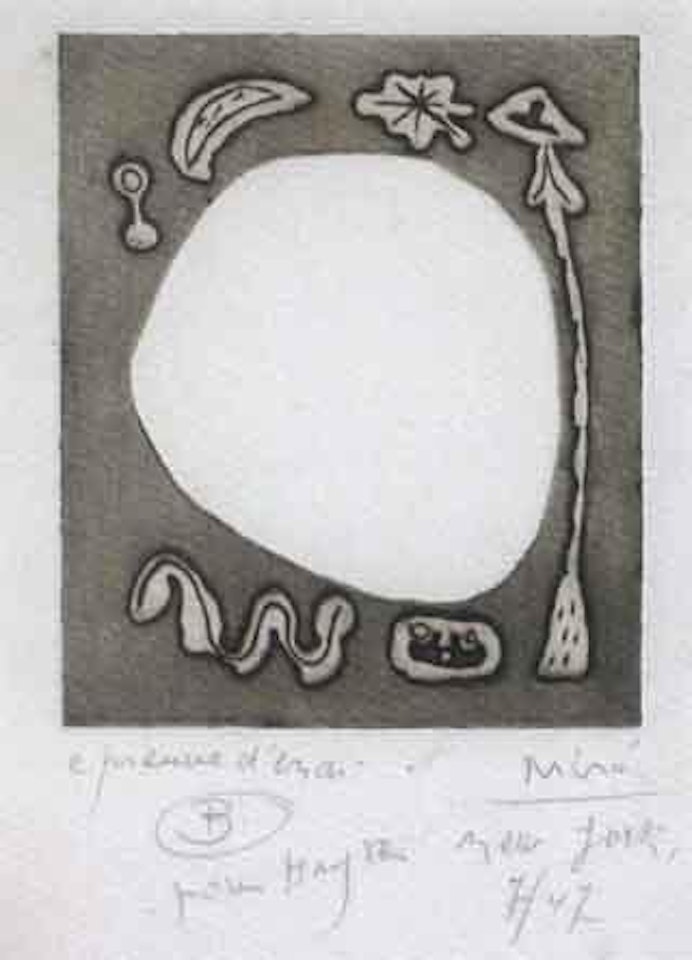 Antitete by Joan Miró