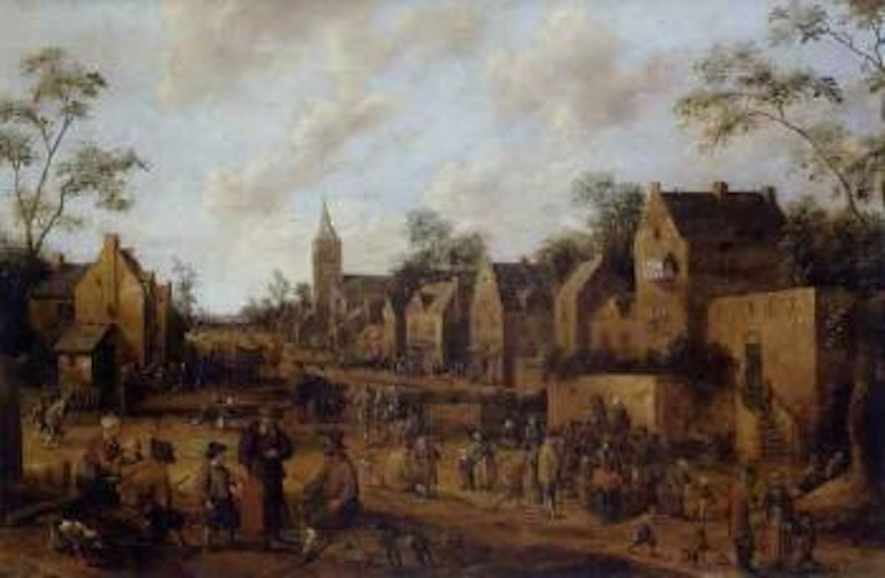 Peasant celebrations by Joost Cornelisz Droochsloot