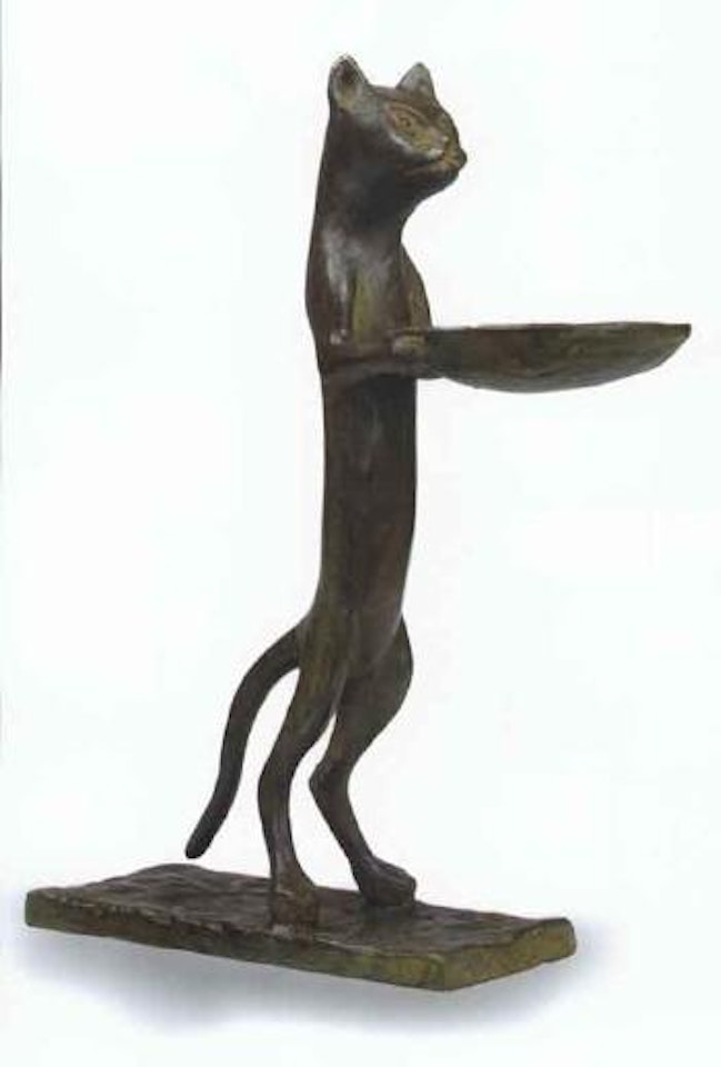Chat maitre d'hotel by Diego Giacometti