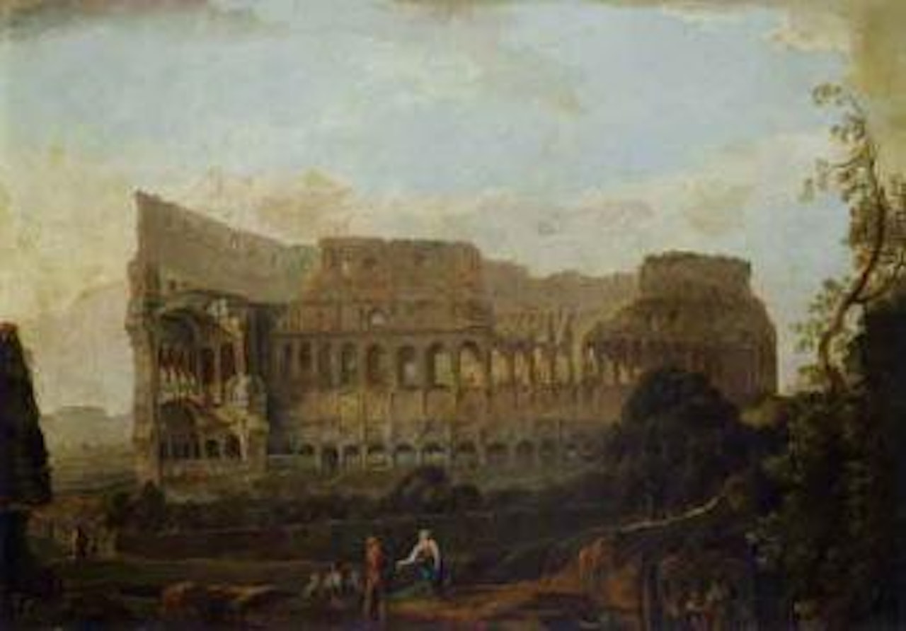 Vue du Colisee by French School