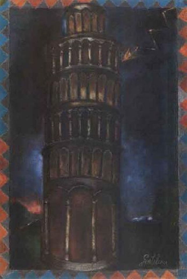 Cathedral in Pisa by Franco Gentilini