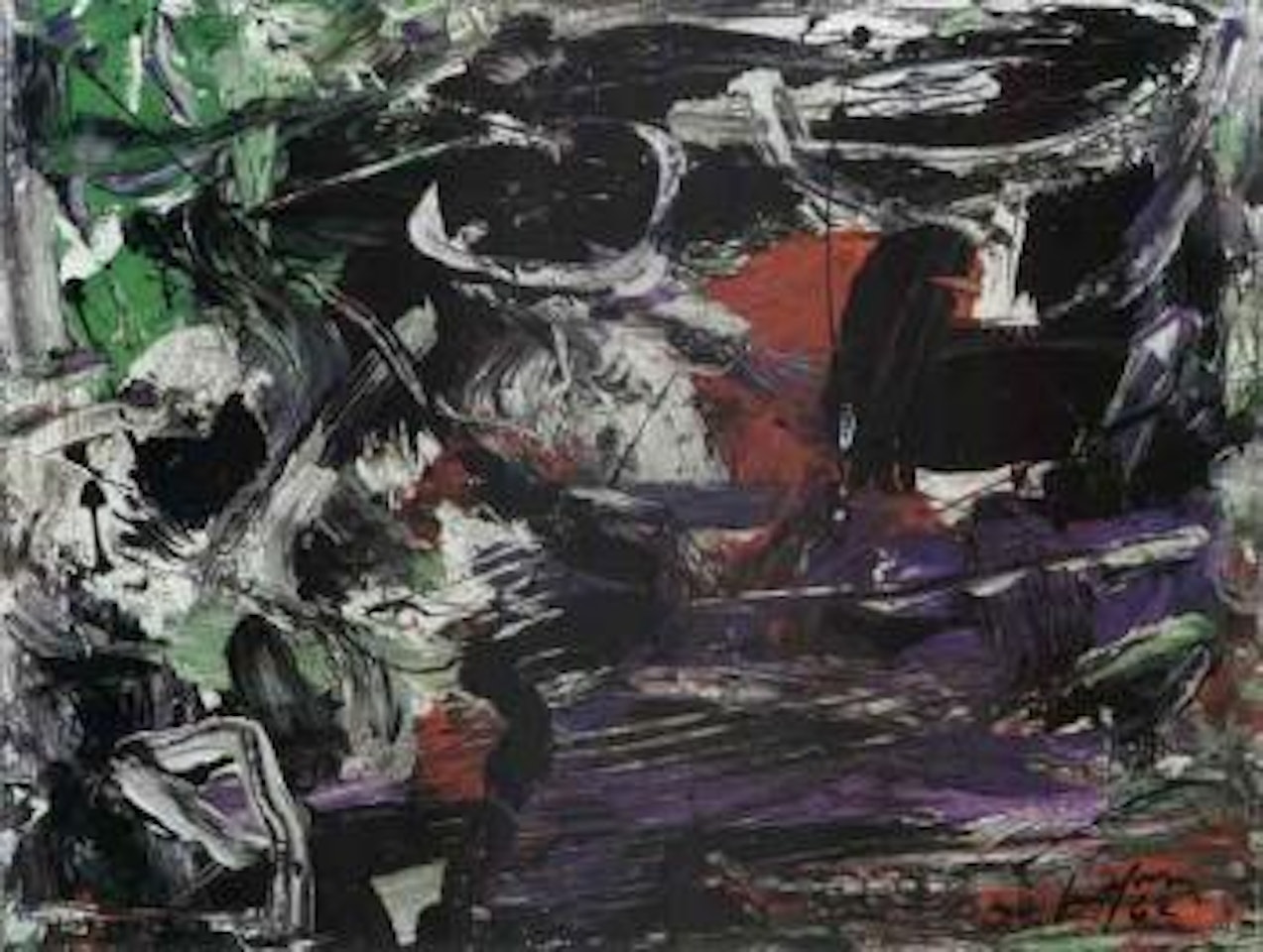 Image of time by Emilio Vedova