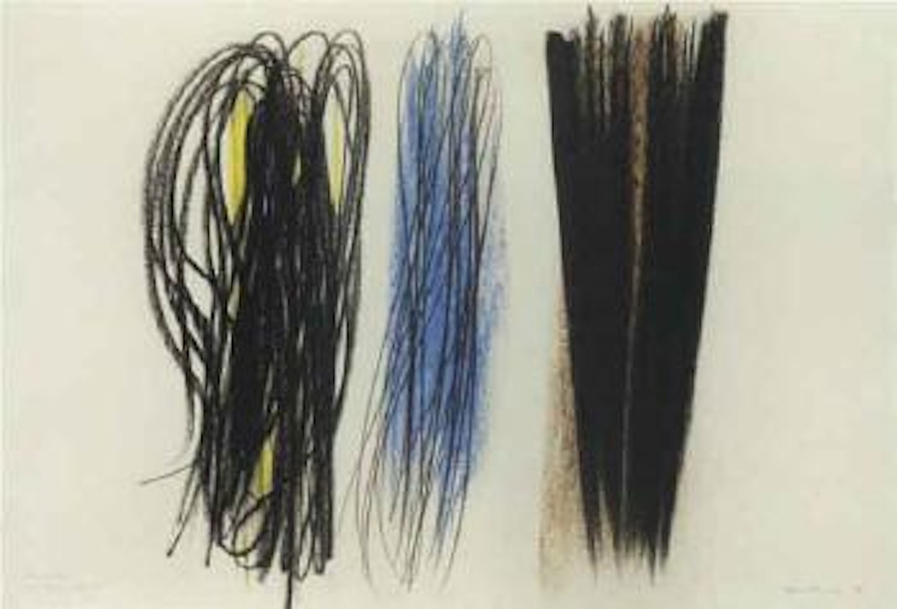 P 1960-110 by Hans Hartung