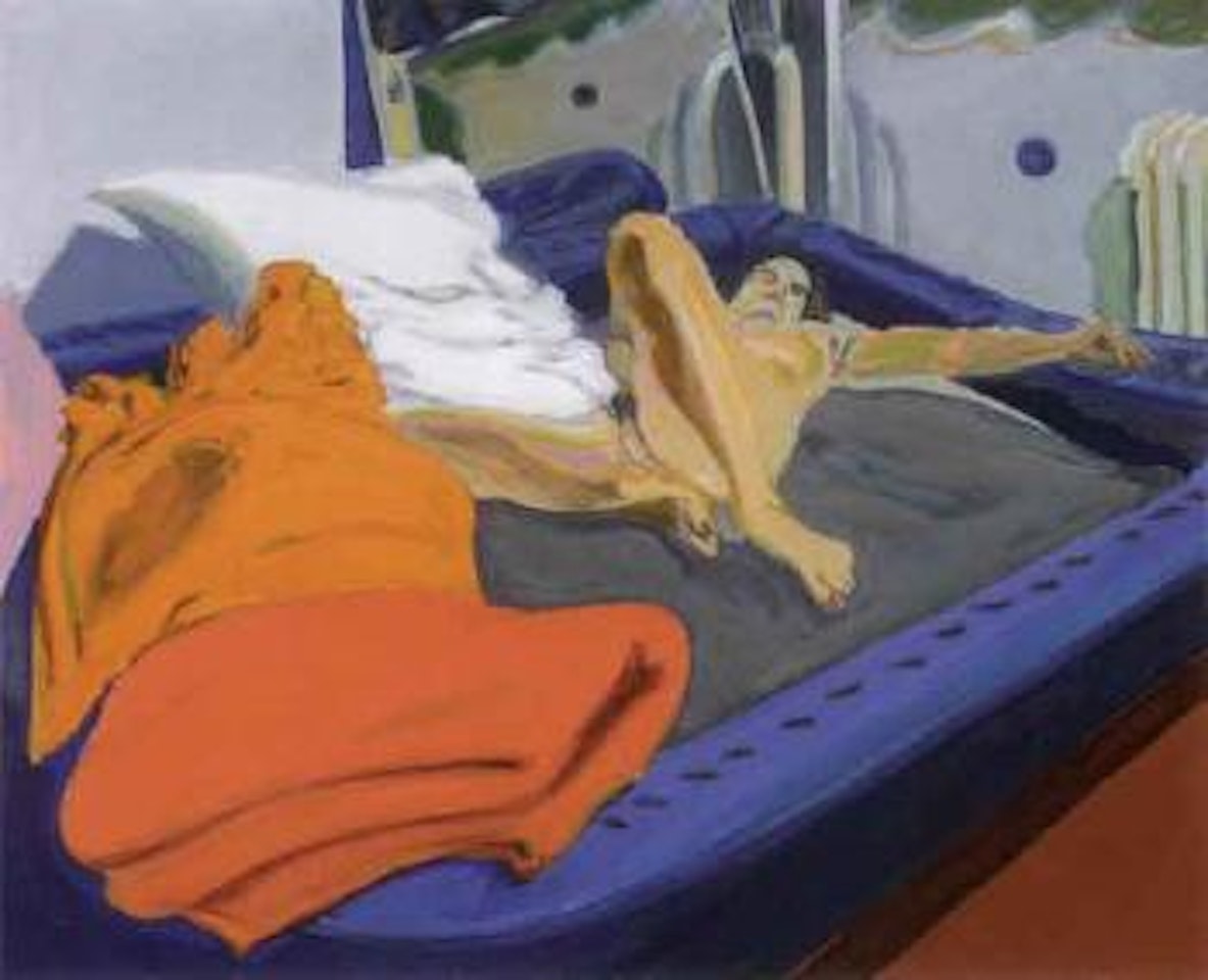 Untitled - reclining female nude by Norbert Tadeusz