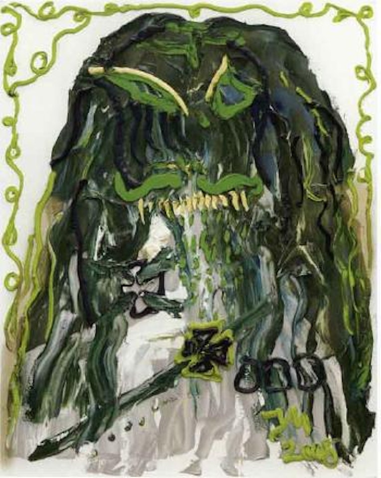 Composition by Jonathan Meese